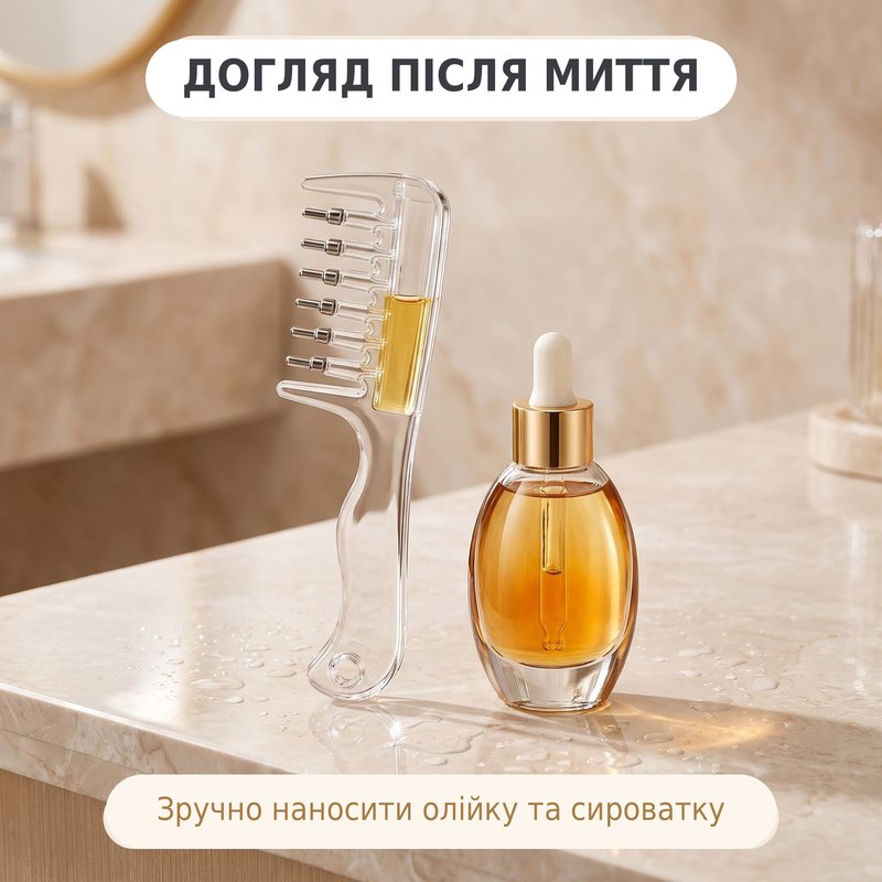 Догляд після миття голови