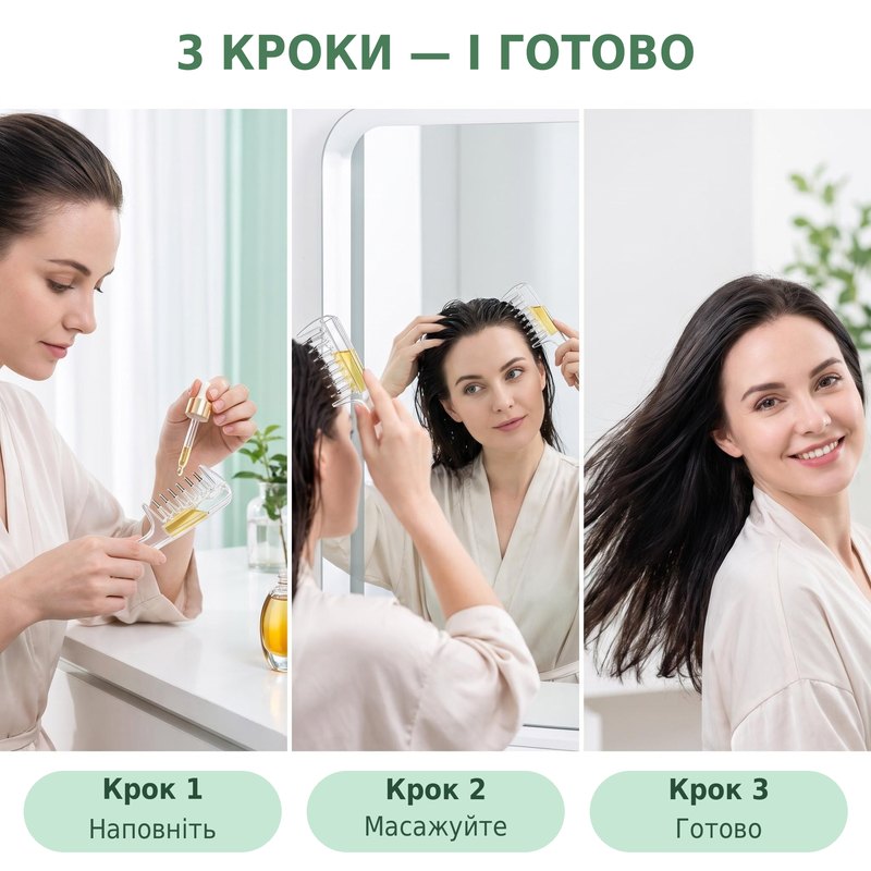 Три кроки: наповнити, масажувати, готово